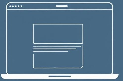 Image of a website wireframe